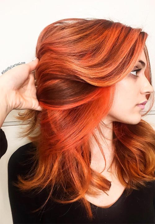 Copper Hair Color Ideas