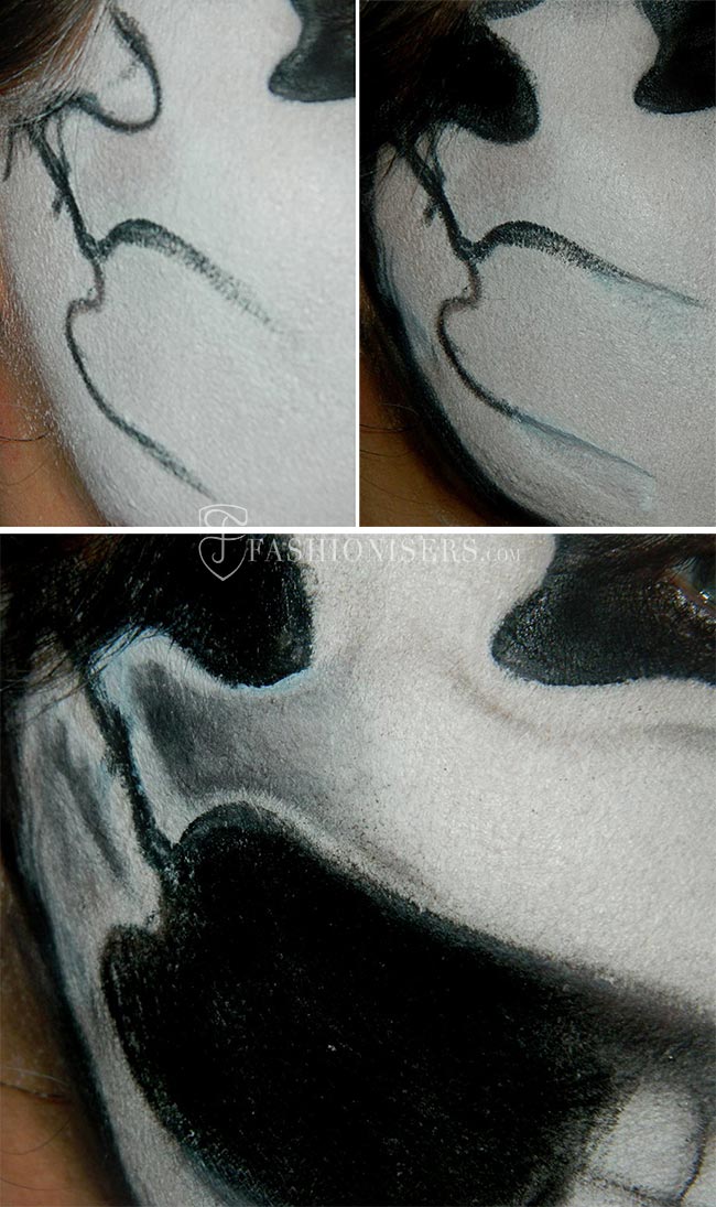 Lady Gaga Inspired Halloween Skull Makeup Tutorial
