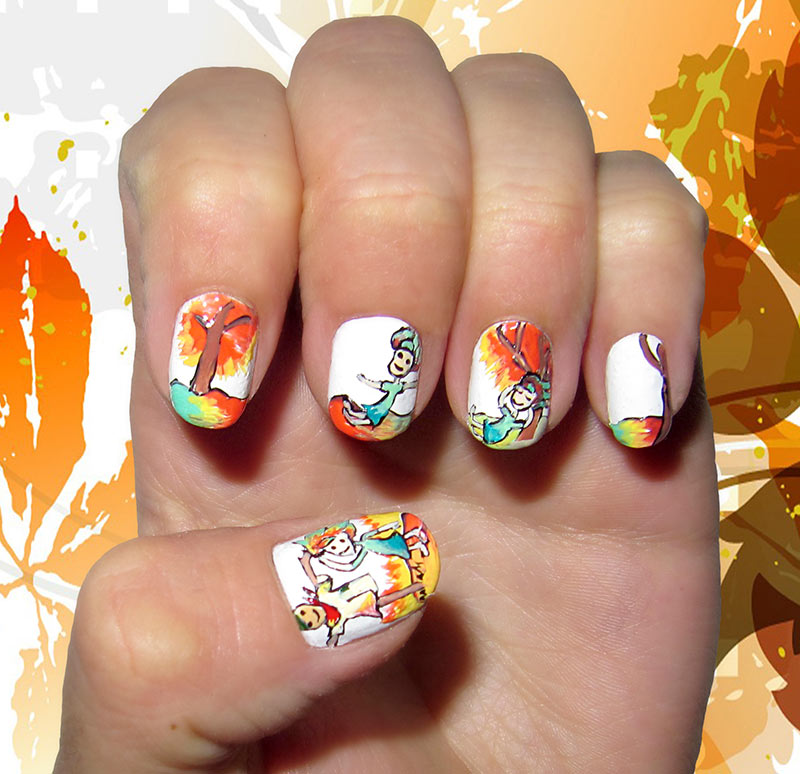 13 Dreamy Fall Nail Art Designs That Are More Than Exciting 