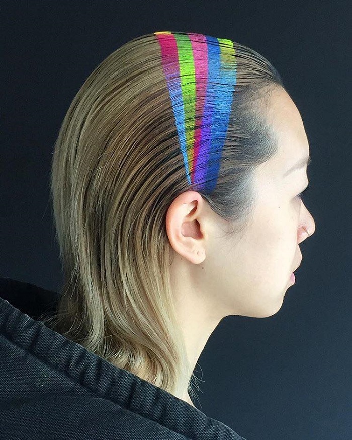 Spray-On Rainbow Headband is the New Amazing Hair Accessory 